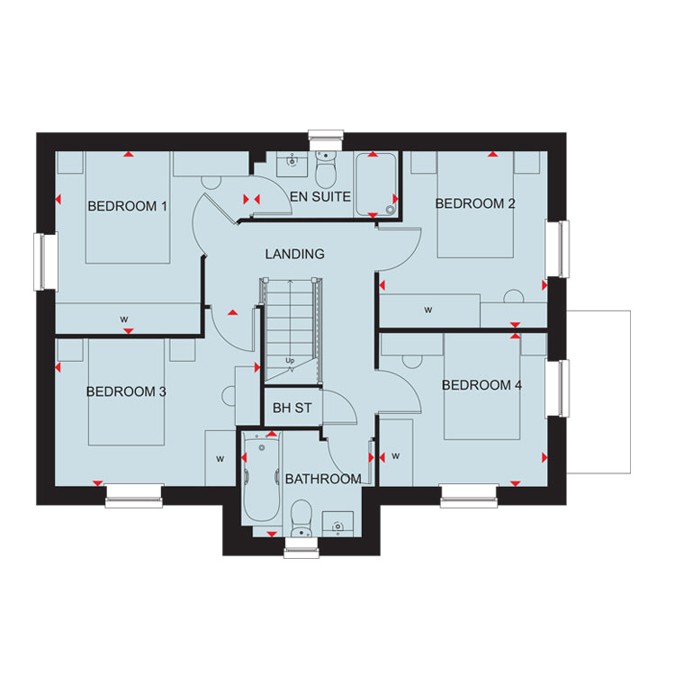 Hollinwood floorplan