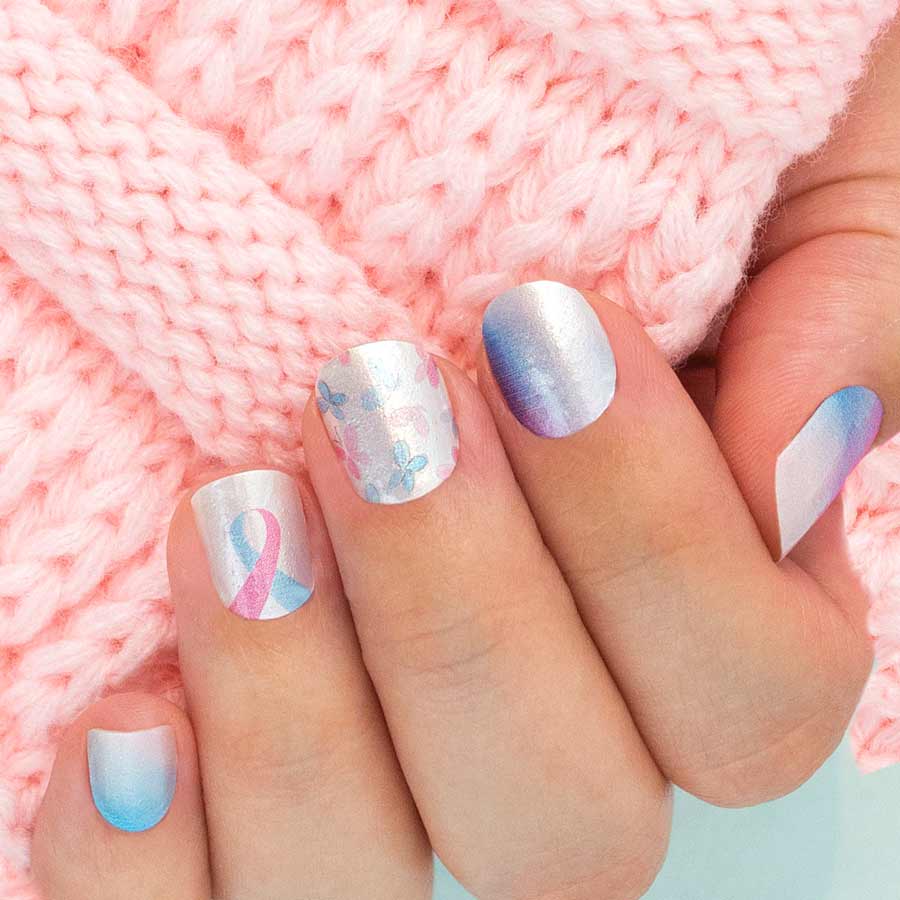 Never Forgotten Pregnancy And Infant Loss Awareness Color Street