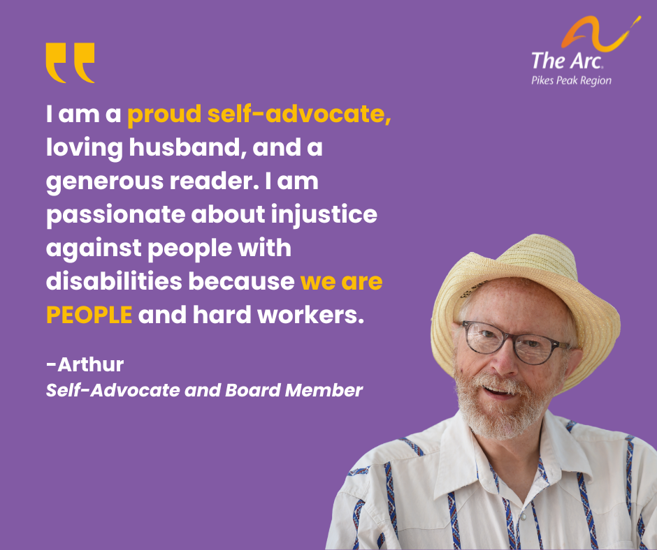 Arthur Wirth’s Self-Advocacy Journey
