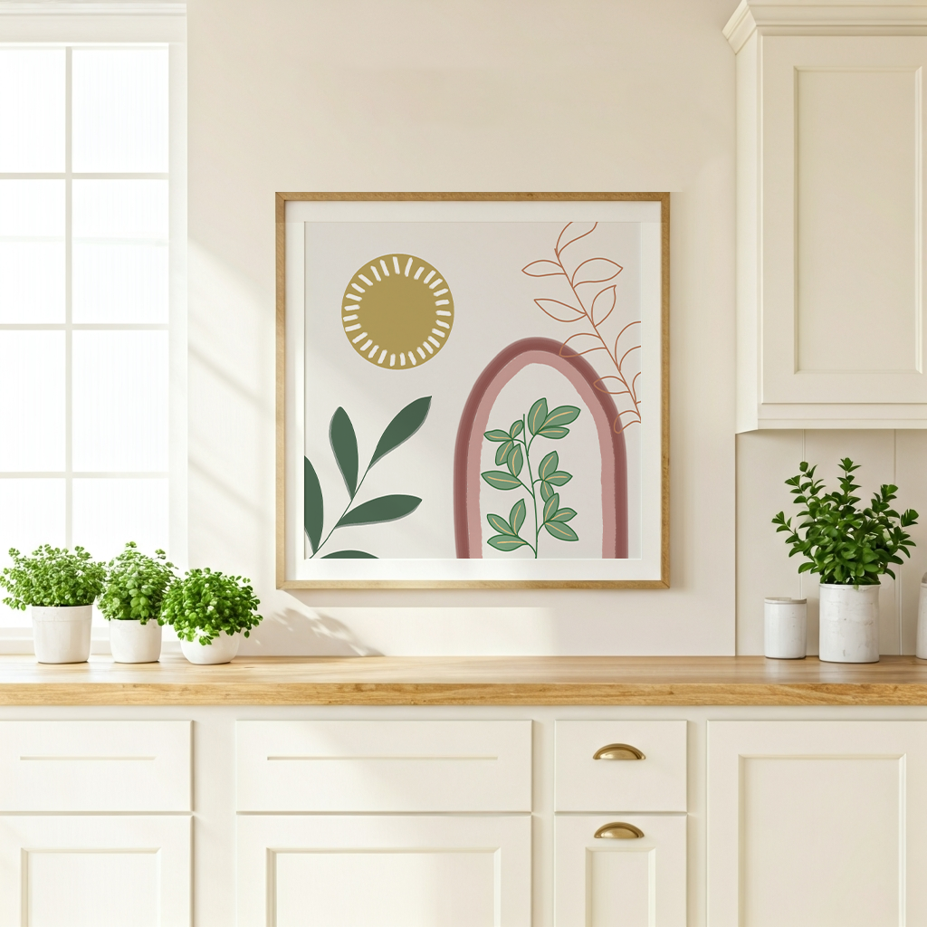 Desert Sanctuary in room setting