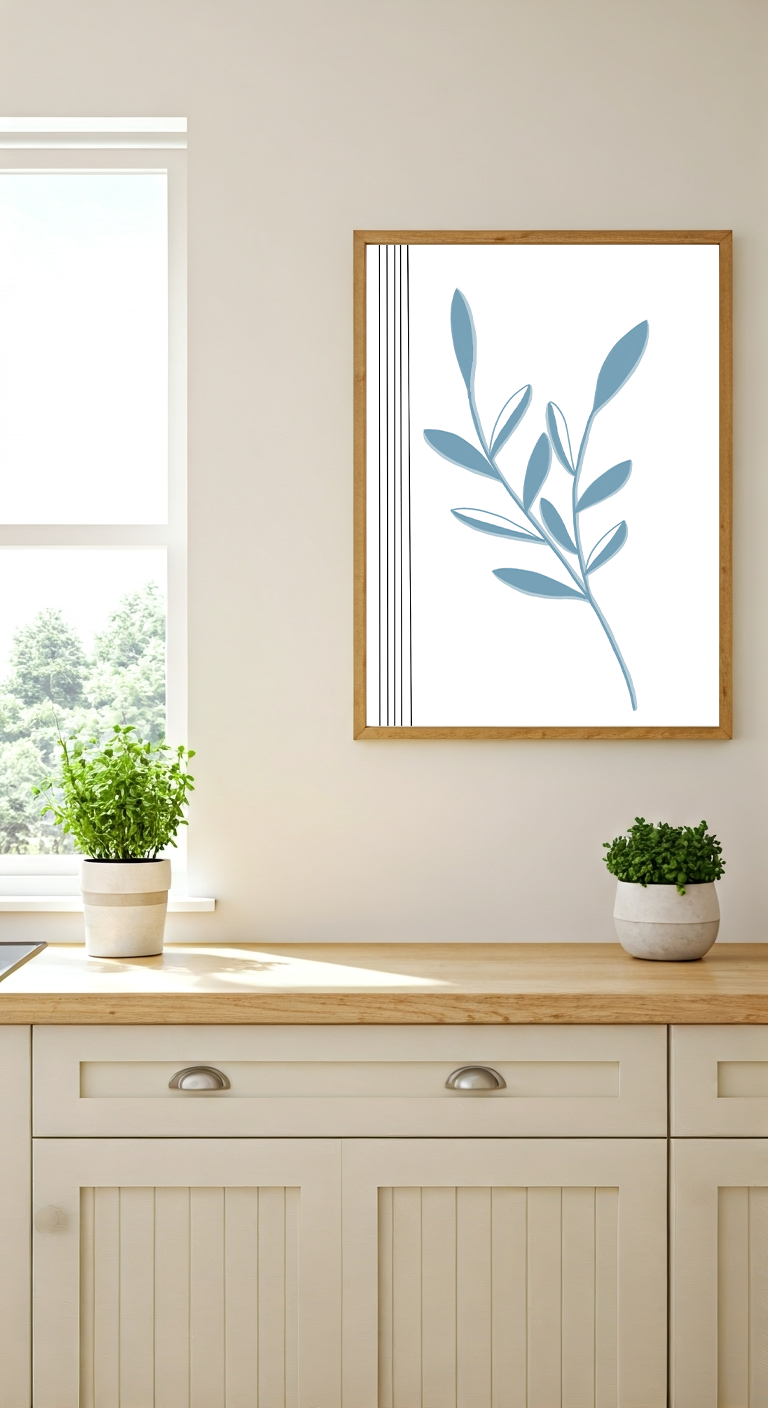 Five Lines in room setting