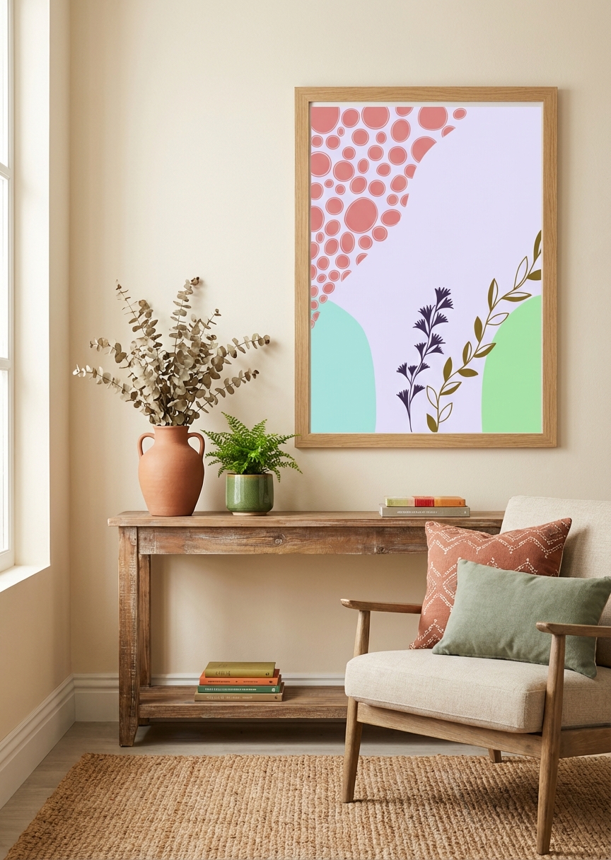 Spring's Embrace in room setting