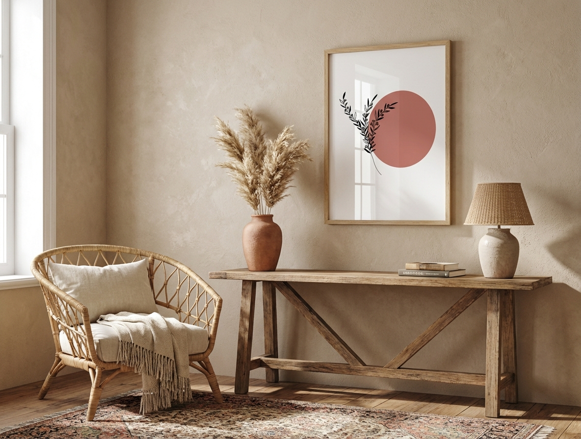 Terra Circle in room setting