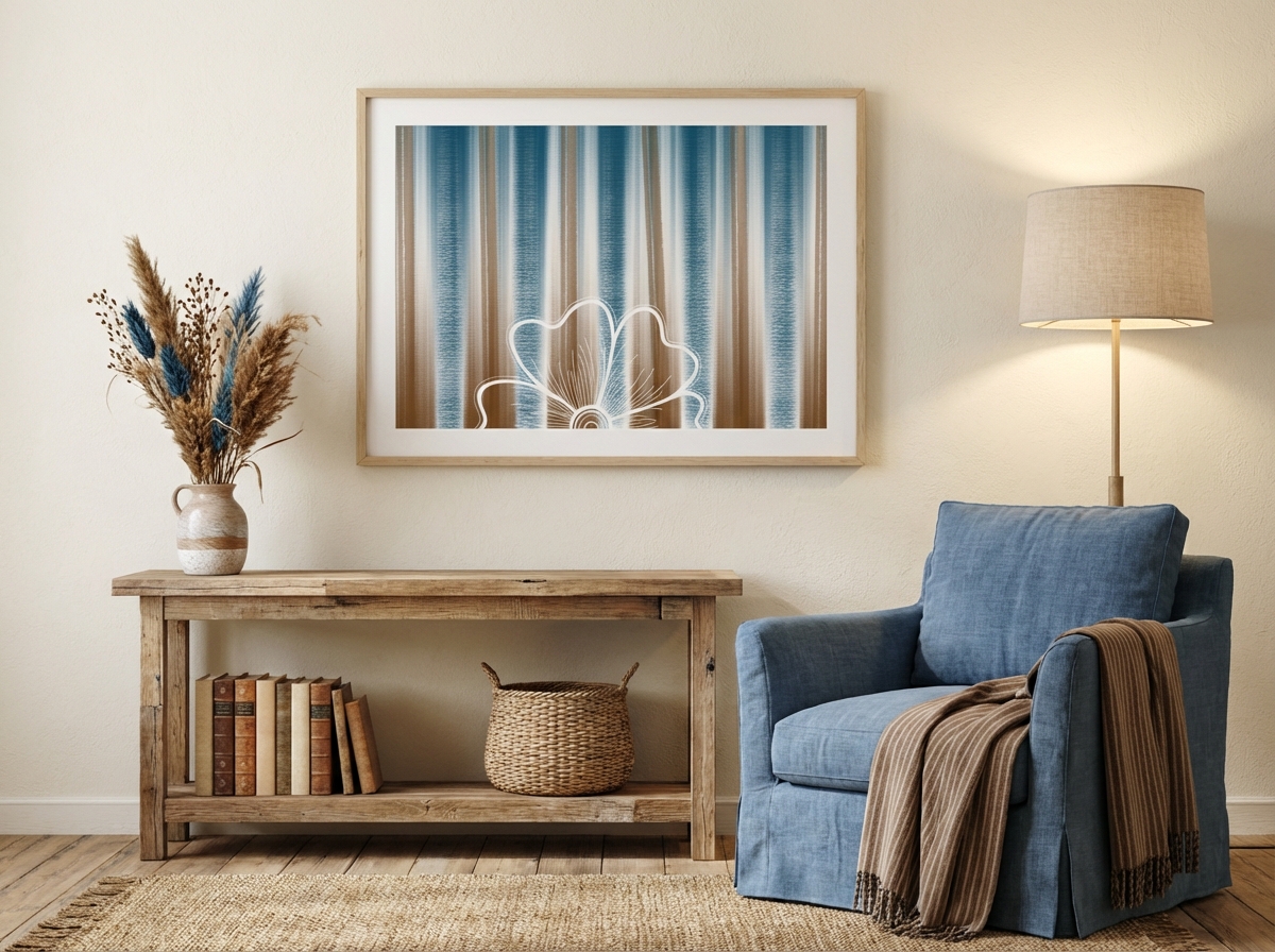 Teal Towers in room setting