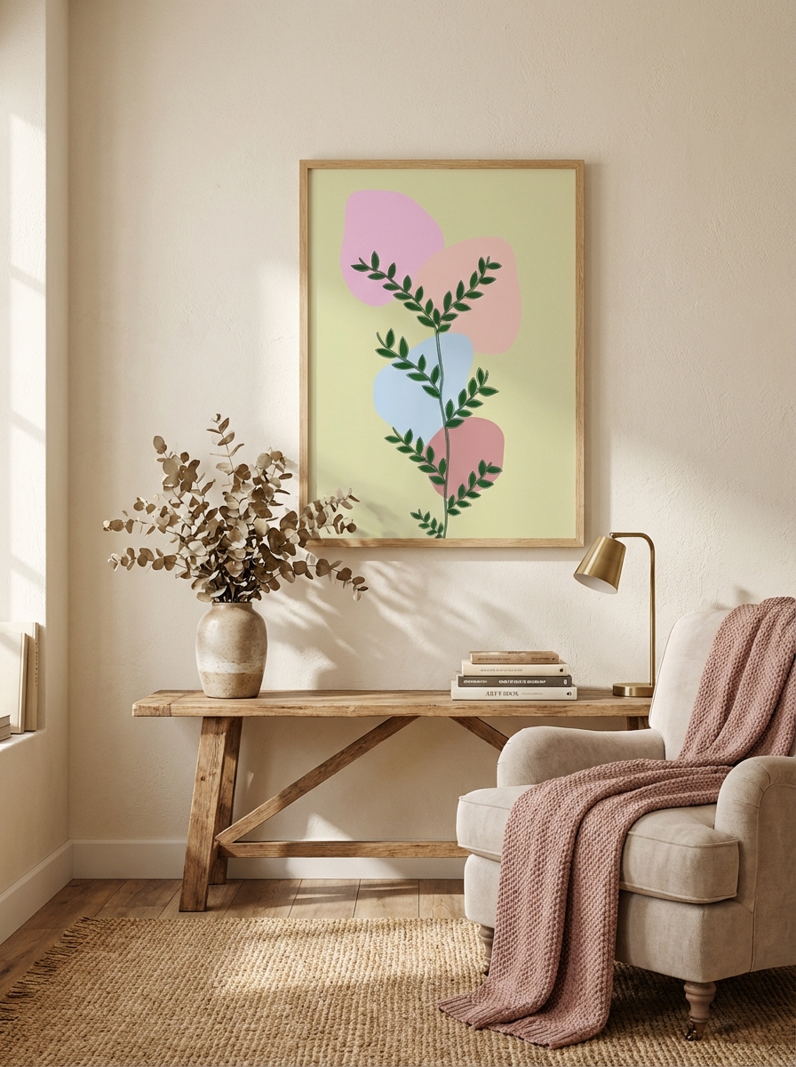 Vertical Garden in room setting