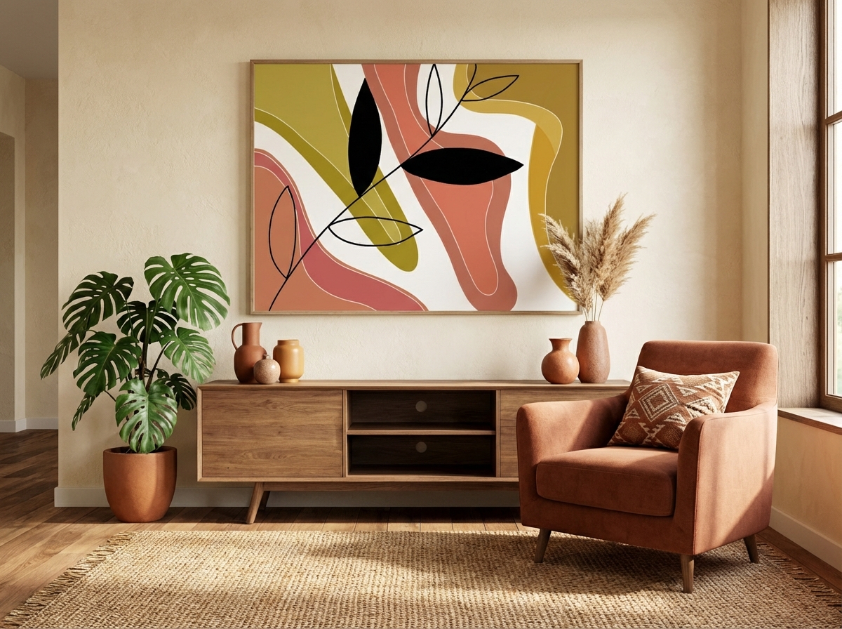 Sepia Silence in room setting