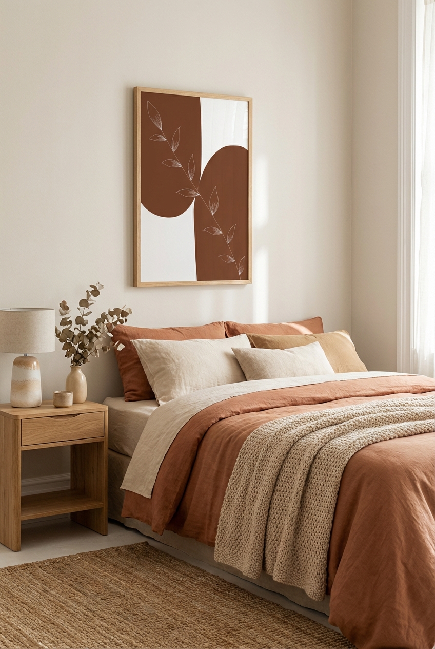 Burnt Autumn in room setting