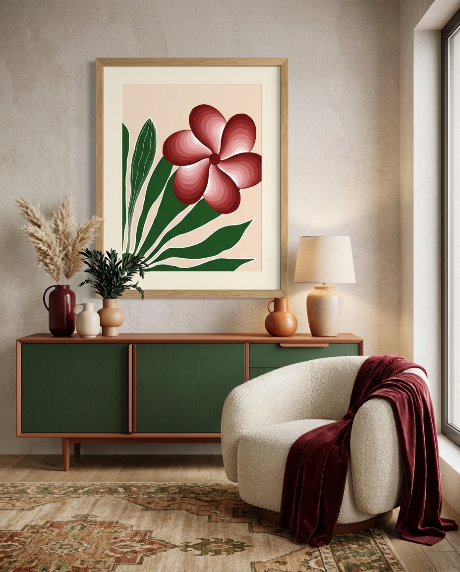 Tropical Grace in room setting