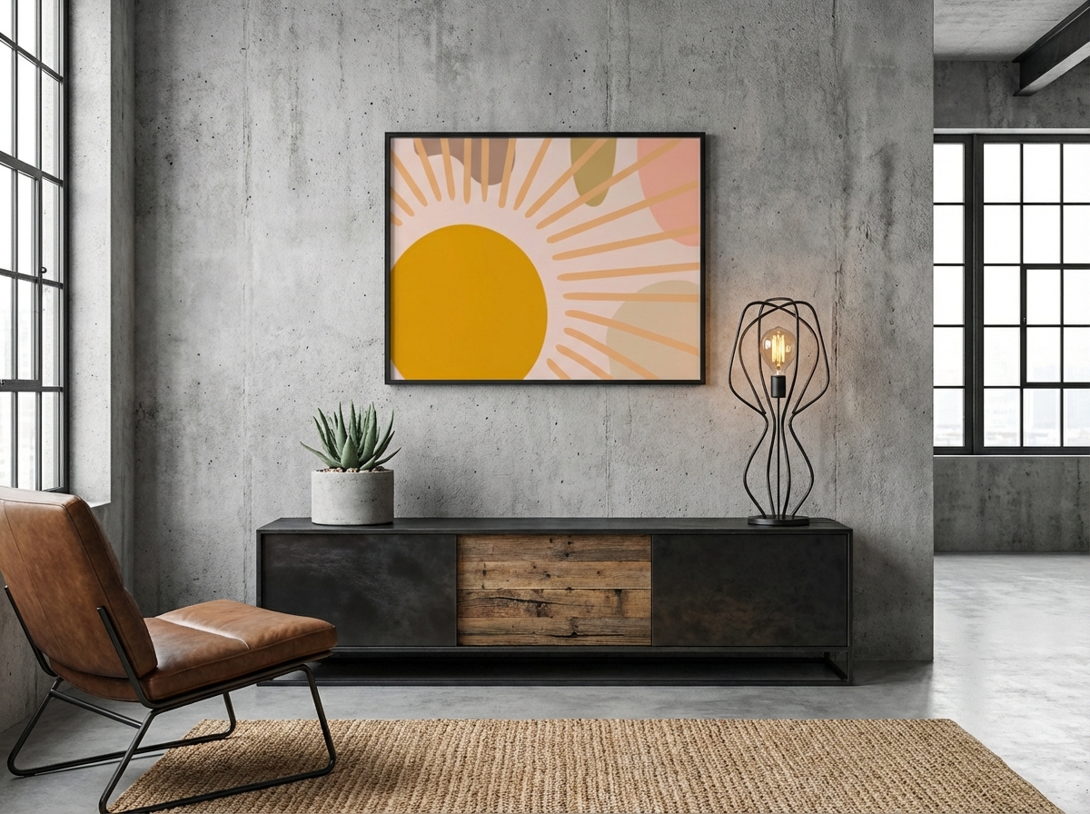 Solar Flare in room setting