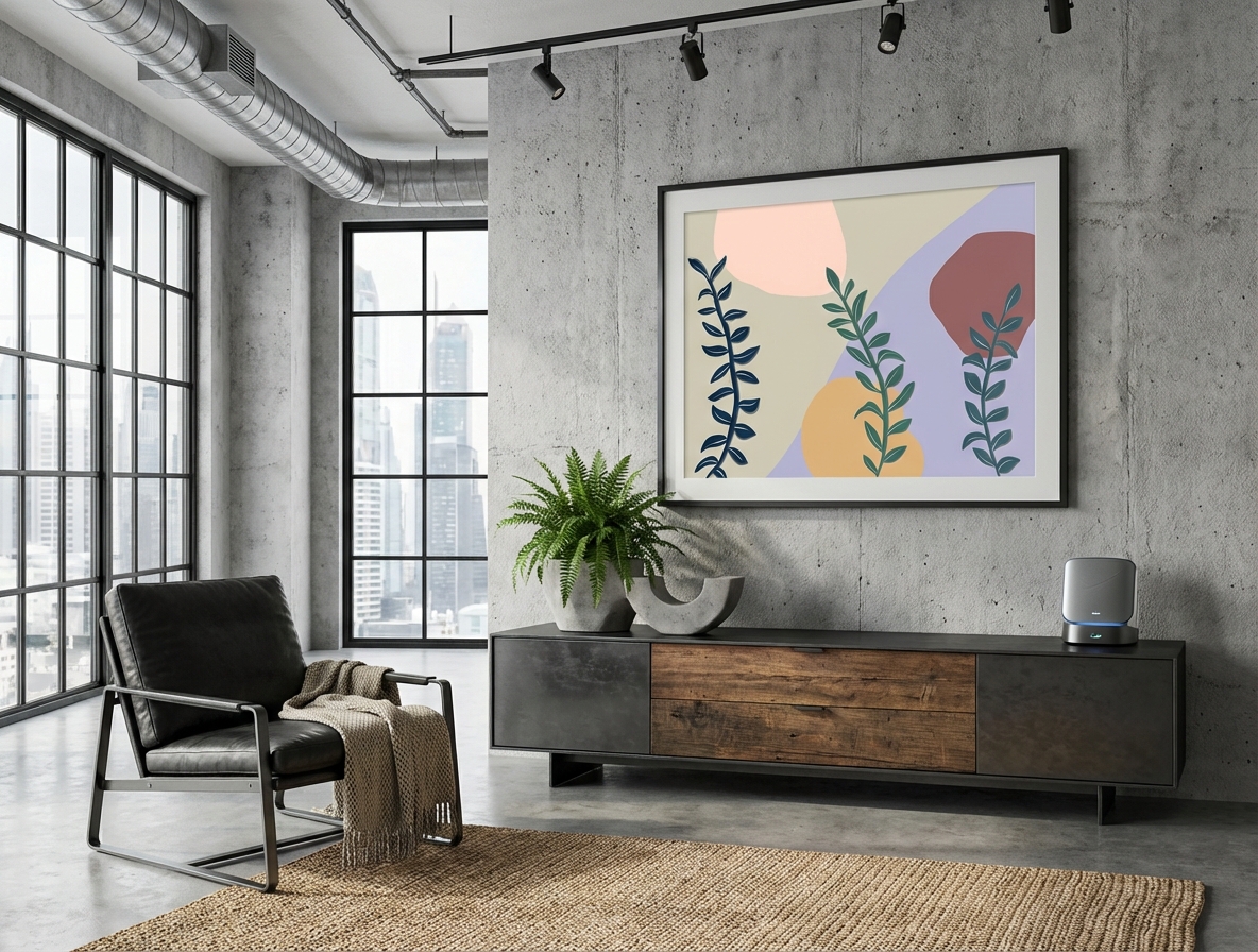 Modern Foliage in room setting