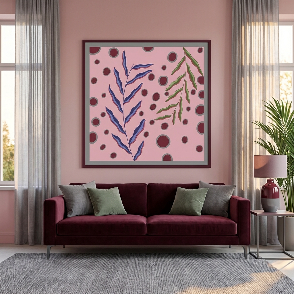 Polka Fern in room setting