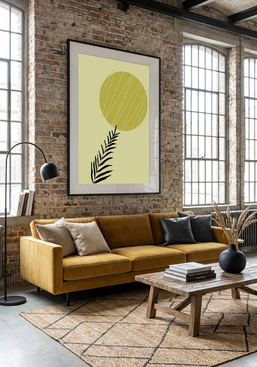 Sunlit Leaves in room setting