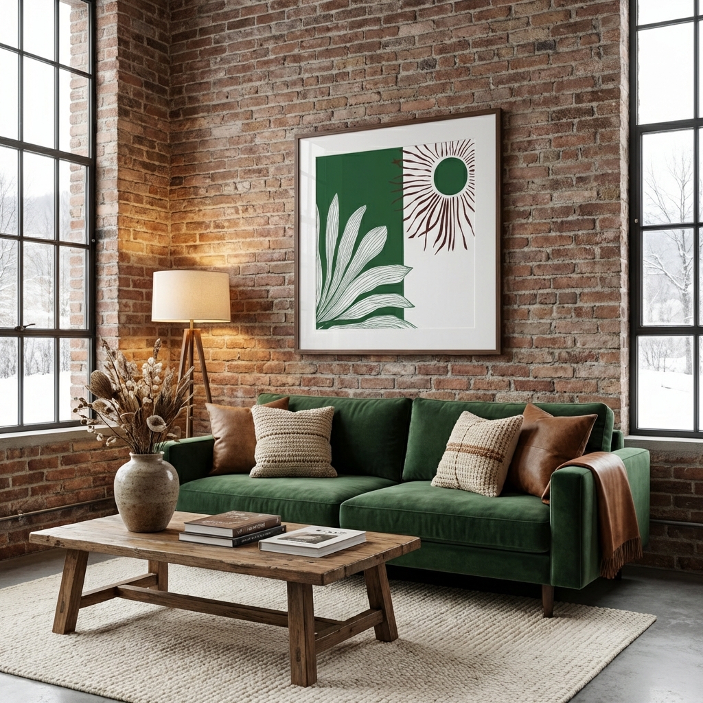 Helio Print in room setting