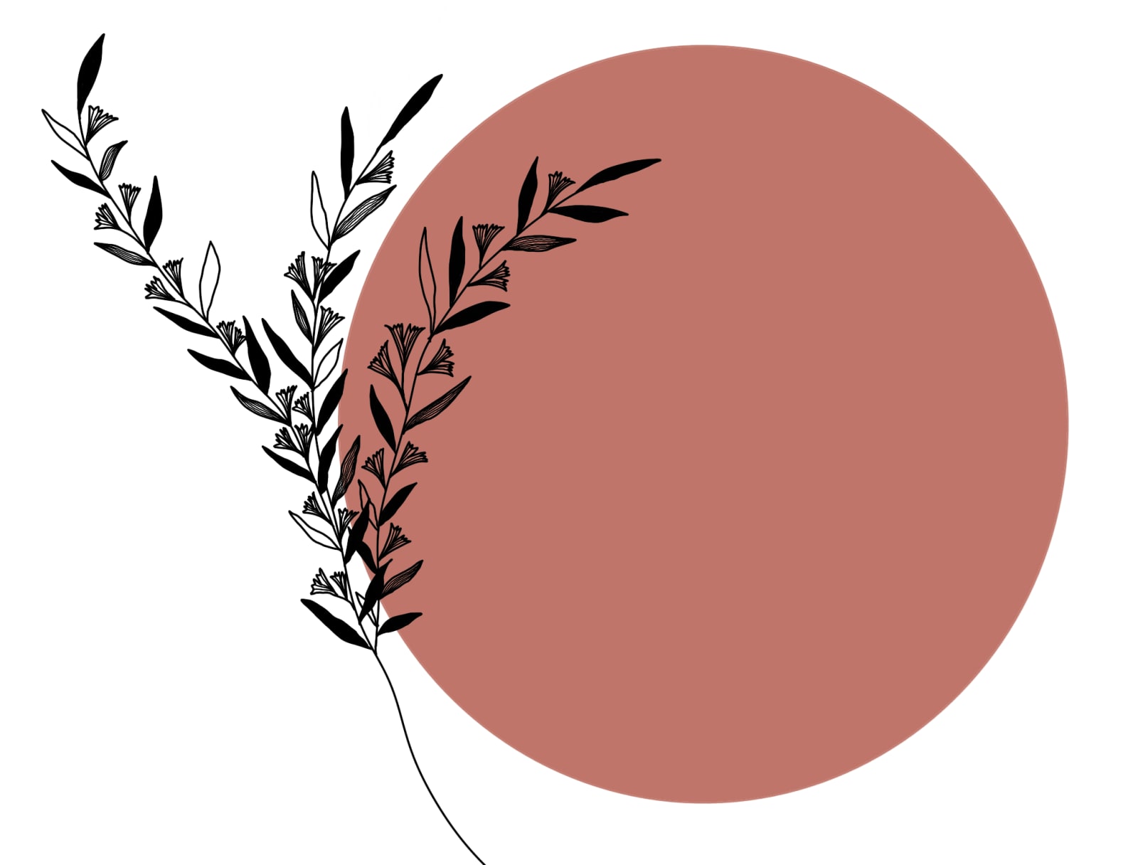 Floral Circle Design