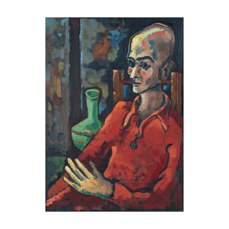 Untitled (The man of sorrows), 1954 by Ahmed Pervez
