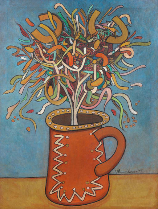 Untitled (Vase), 1975 by Ahmed Pervez