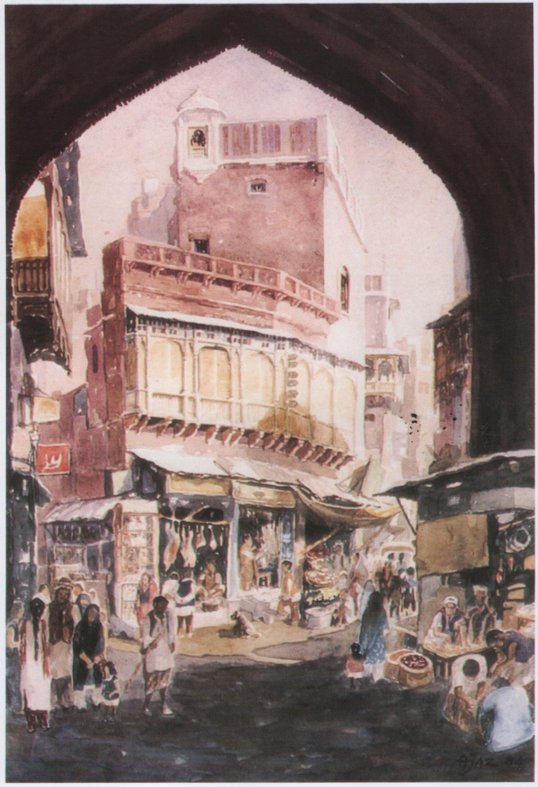 Delhi Gate by Ajaz Anwar