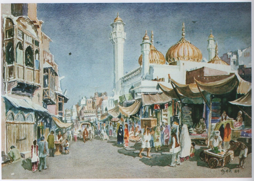 Sonehri  Mosque by Ajaz Anwar