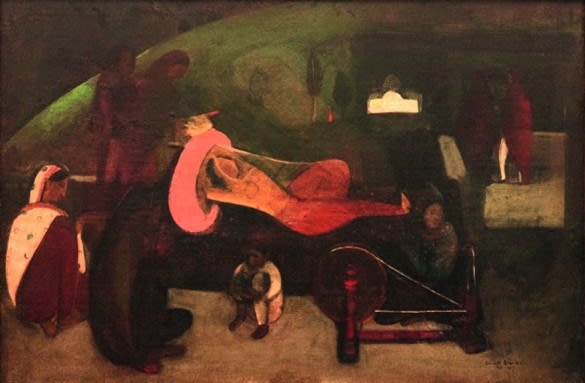 Siesta, 1936 by Amrita Sher Gill