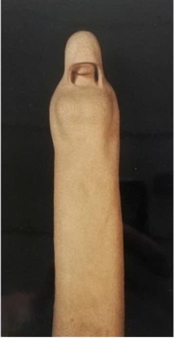 Vertical Woman (sculpture), 1999 by Bhabesh Chandra Sanyal