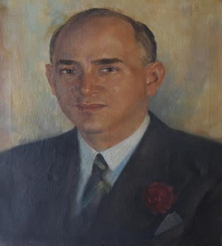 Dr M Saeed Ahmed by Hal Charles Bevan Petman