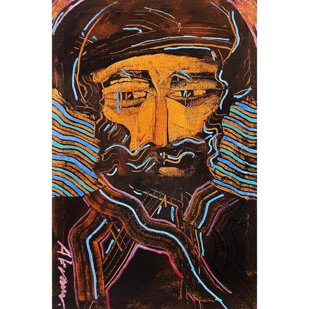 Untitled by Akram Dost Baloch