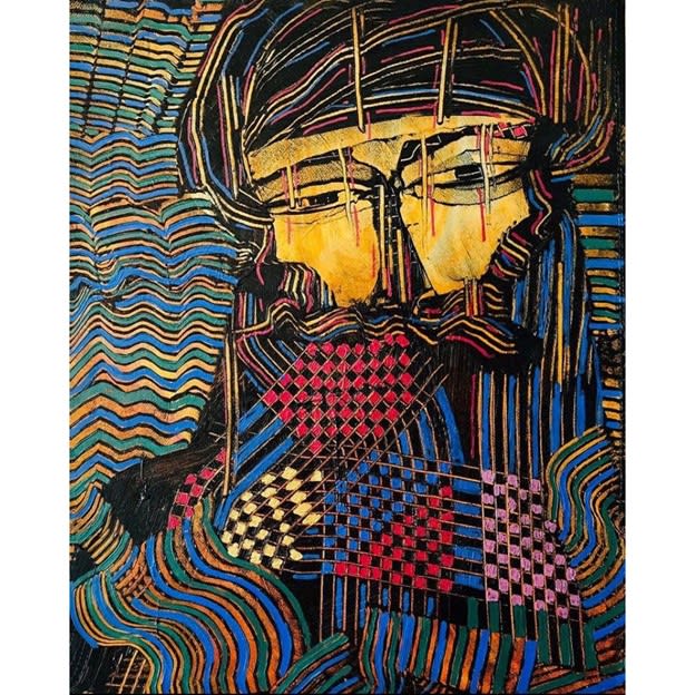 Untitled by Akram Dost Baloch