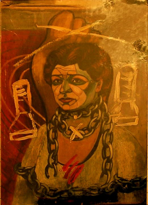 Self Portrait 3, 1952 by Anna Molka Ahmad
