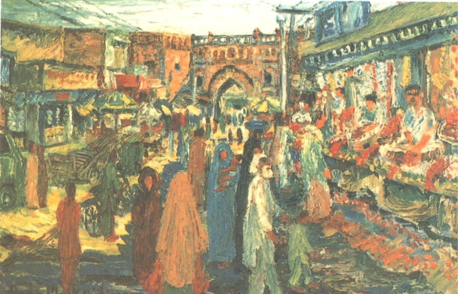 Lahori Gate, 1977 by Anna Molka Ahmad