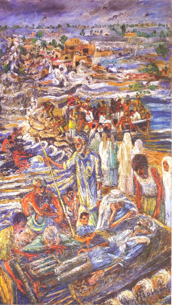 The Raging Flood, 1975 by Anna Molka Ahmad