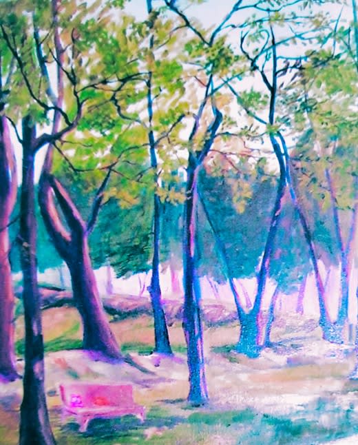 Tranquility, 2015 by Afshan Mehmood