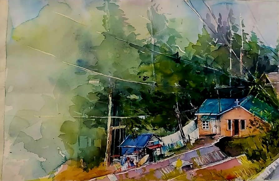 Kashmir Valley, 2021 by Syeda Nadia Raza