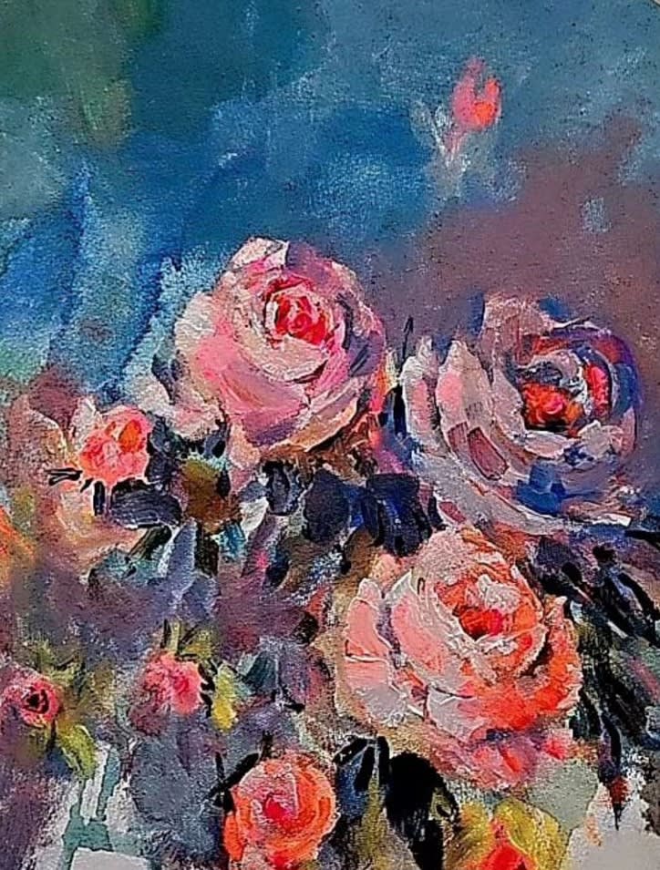 Exploring Roses "FRAGRANCE", 2024 by Syeda Nadia Raza