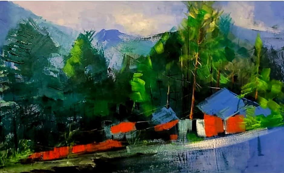 Glimpse series "NathiaGali", 2023 by Syeda Nadia Raza