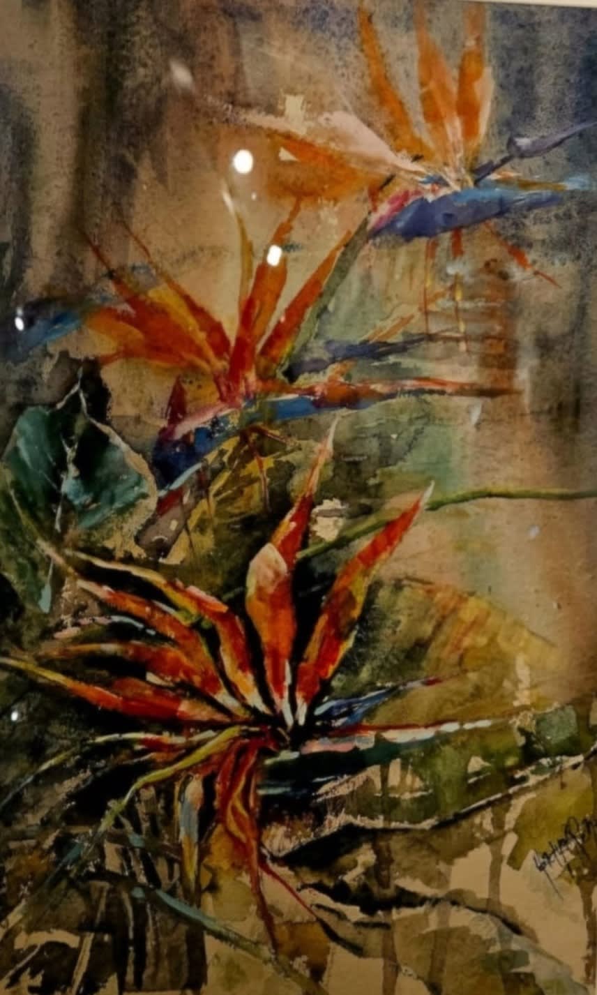 Birds of Paradise, 2023 by Syeda Nadia Raza