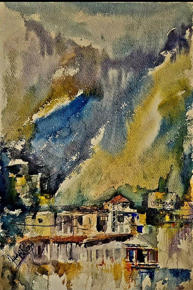 PleinAir at Saidpur Village, 2024 by Syeda Nadia Raza