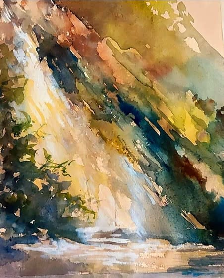 "Abshaar" PlainAir PineValley Islamabad, 2024 by Syeda Nadia Raza