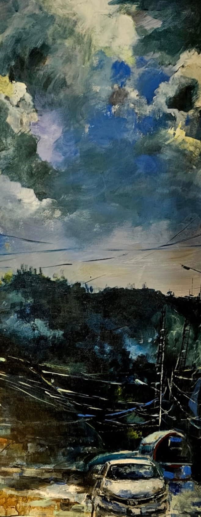 "Morning walk" NathiaGali, 2023 by Syeda Nadia Raza
