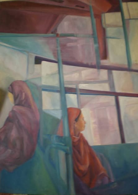 Chaos (2), 2004 by Sadaf Hammad