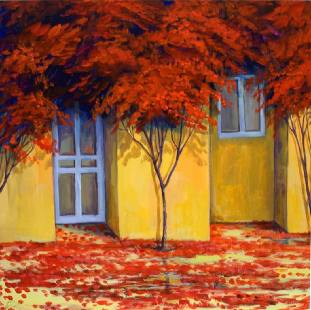 A Discourse with Nature -II, 2014 by Sadia Murtaza
