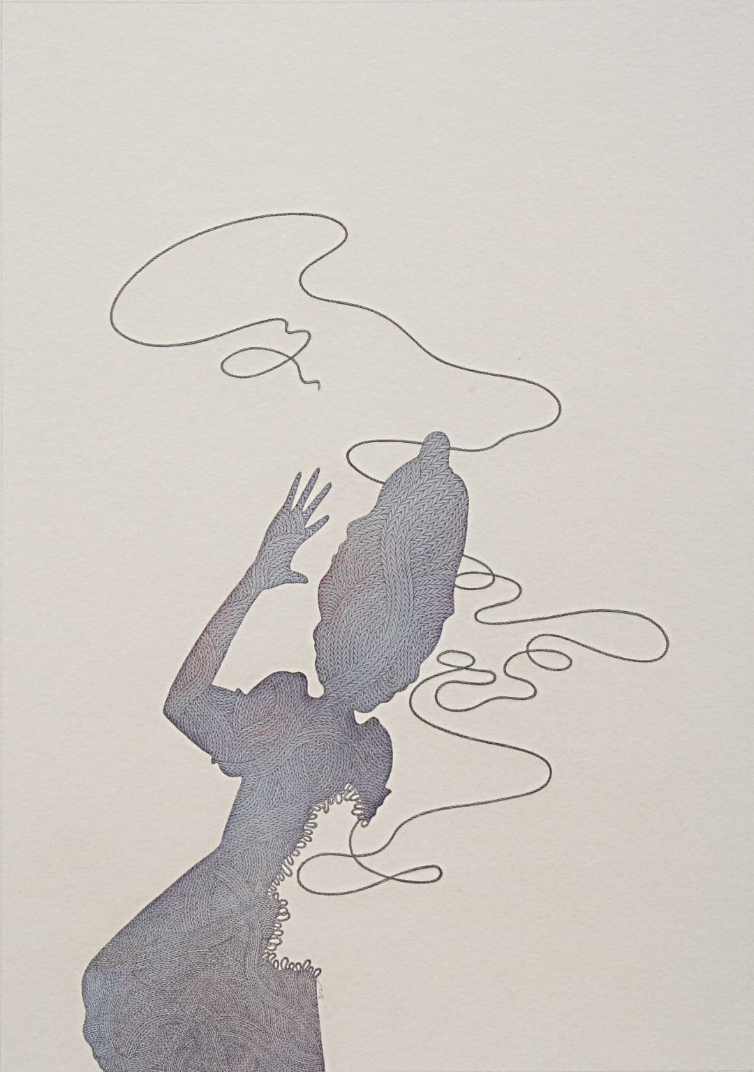 Farcically Creepy, 2012 by Sidra Liaqat