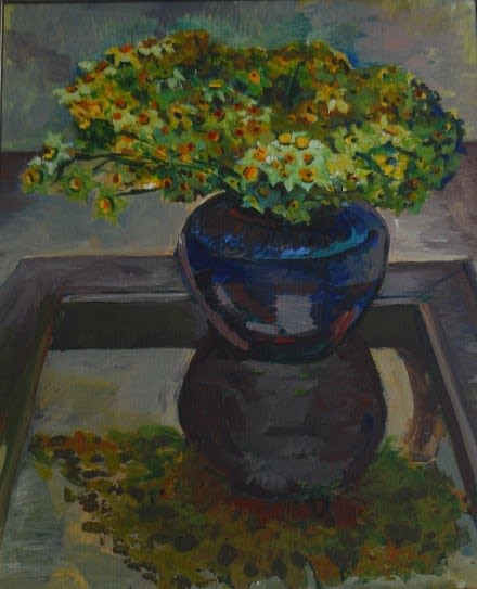 Still life with Narcissus, 2020 by Rifaat Saif Dar