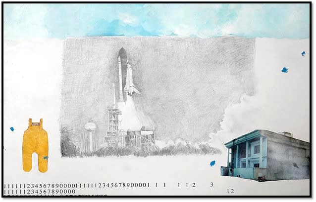 The countdown, 2008 by Risham Hosain Syed