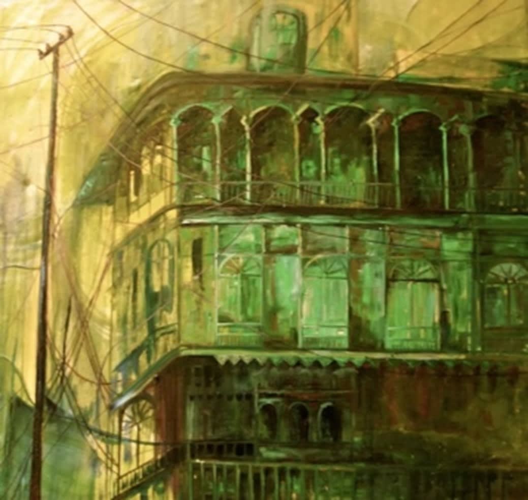 Interior Lahore, 1992 by Samina Nasim