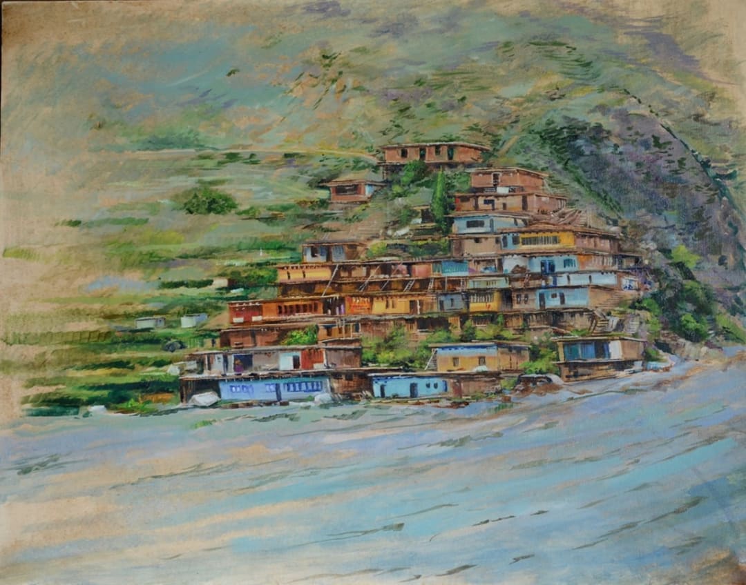Kagan Village, 2014 by Samina Nasim