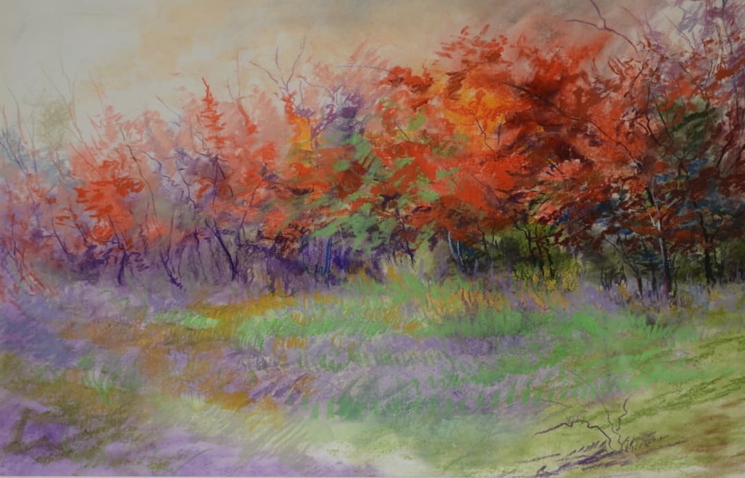 Red Bloom, 2014 by Samina Nasim