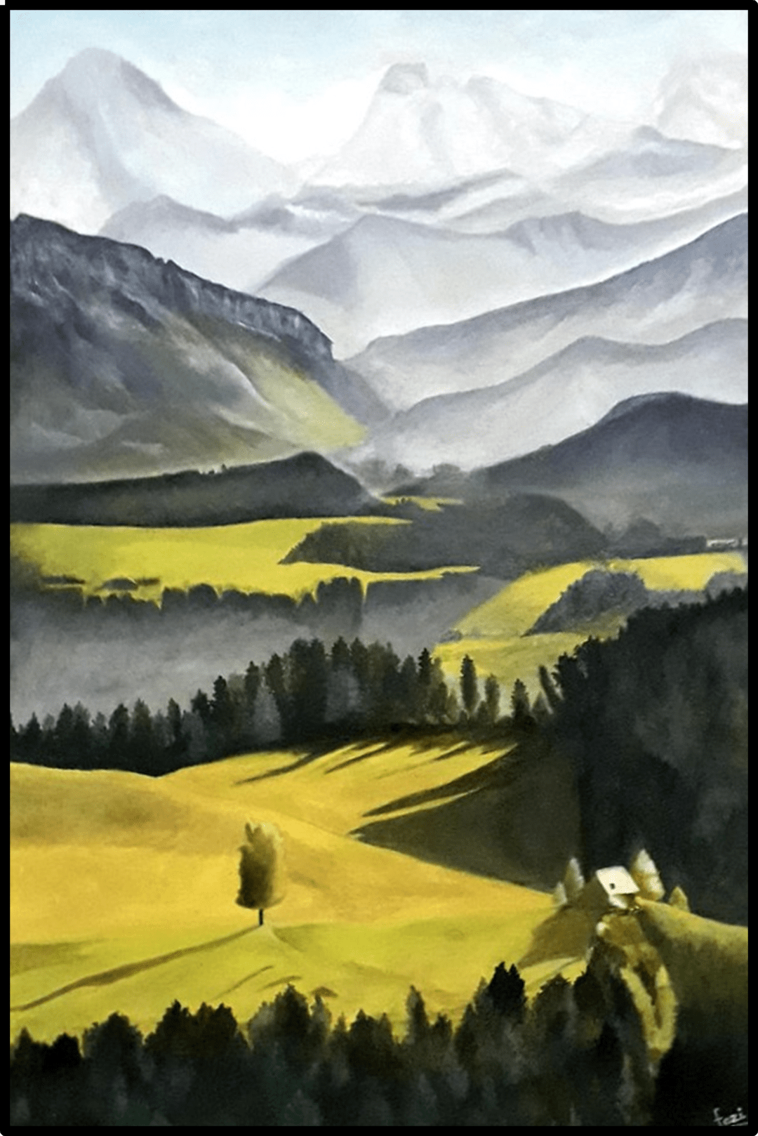 ALPS OF SWITZERLAND by Samina Nasir