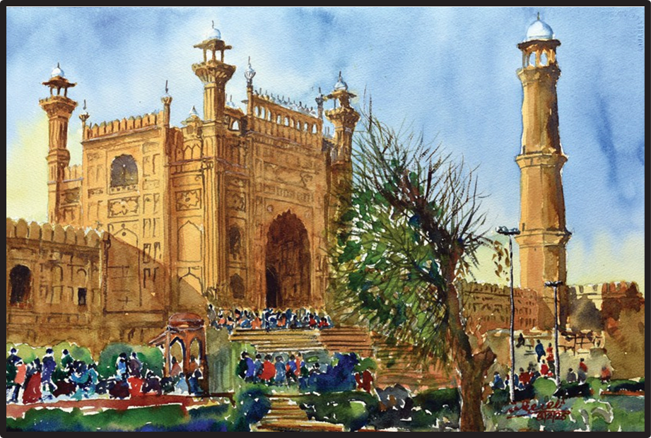 Badshahi Mosque, 2025 by Saqib Akhtar