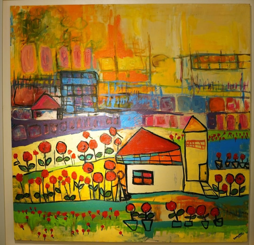 The Rose Garden, 2025 by Sarosh Tariq
