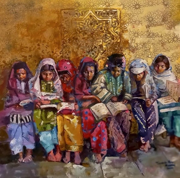 iqra bismay rabikal lazi, 2022 by Tayyaba Aziz